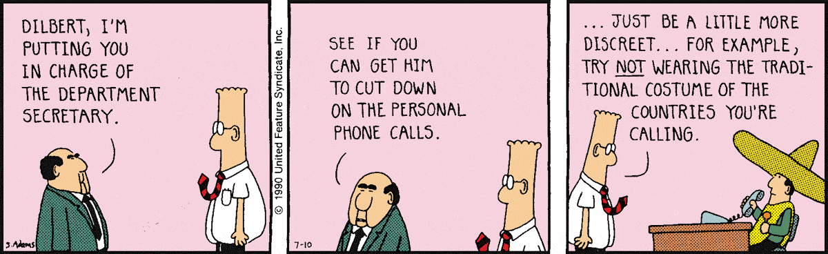 Dilbert Cartoon